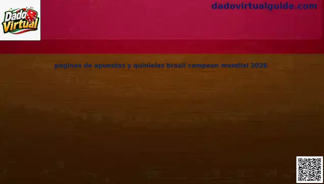Brasil quinielas mundial