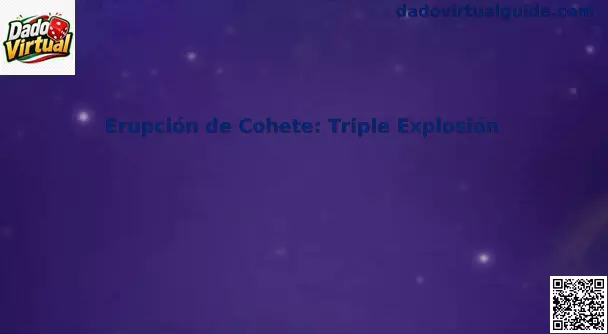 Imagen central de Erupción de Cohete: Triple Explosión con volcanes y cohetes