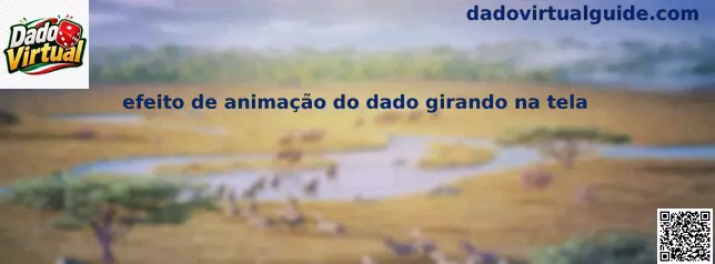 Animación de dado virtual girando en pantalla