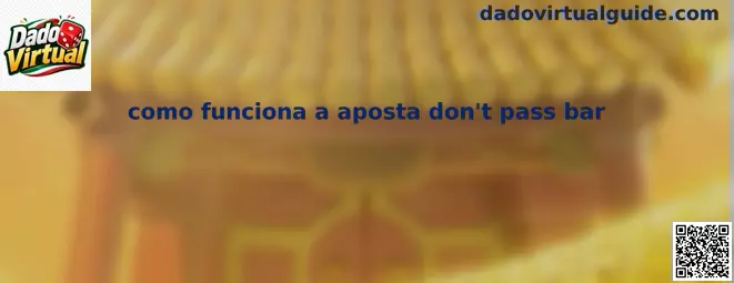 Explicación visual de la apuesta Don't Pass Bar en Dado Virtual
