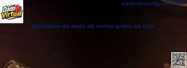 Simulador de dado d6 online grátis na tela