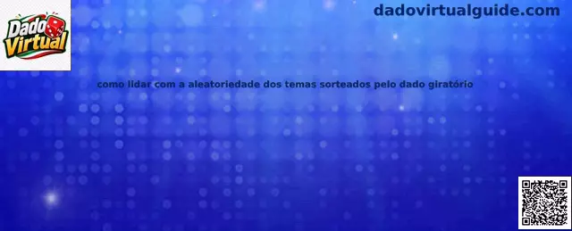 Aleatoriedad de temas sorteados por dado giratorio virtual