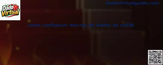 Configuración de macros de dados en Roll20