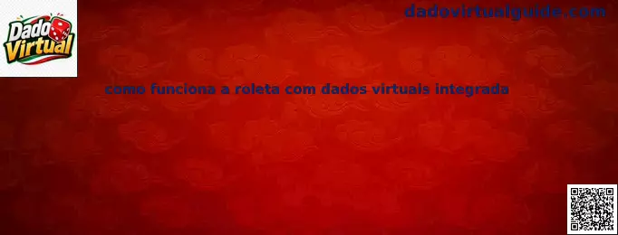 Funcionamiento de una roleta con dados virtuales integrada