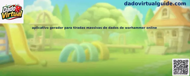 Aplicativo generador para tiradas masivas de dados de Warhammer online