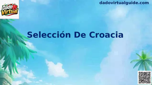 Selección de Croacia en el entorno de Dado Virtual para la Copa Mundial 2026