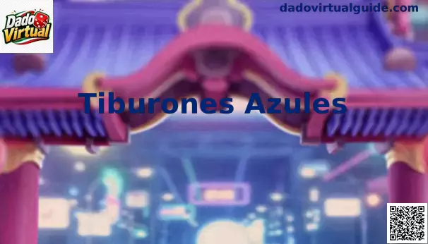 Tiburones Azules Dado Virtual