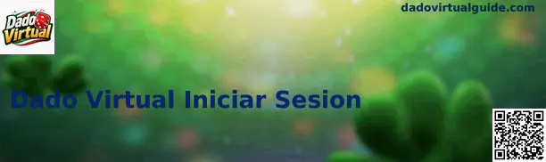 Panel de inicio de sesión seguro en la plataforma Dado Virtual
