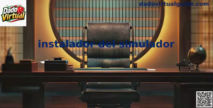 Interfaz de configuración del instalador del simulador de dado virtual en México