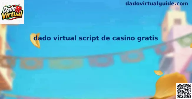 Interfaz de desarrollo de un script de casino de dado virtual