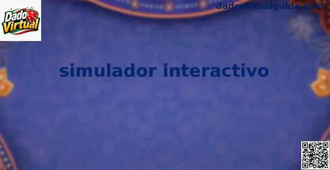 Interfaz conceptual de un simulador interactivo avanzado con gráficos y variables en tiempo real