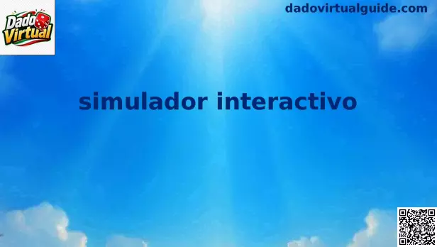 Simulador interactivo de dados