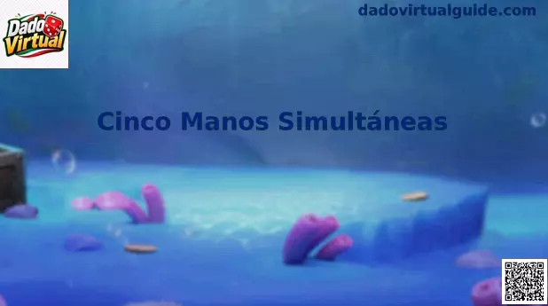 Simulación de Cinco Manos Simultáneas en Dado Virtual
