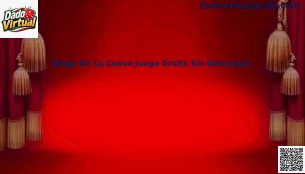 Interfaz de juego de Bingo de la Cueva gratis sin descargar en México